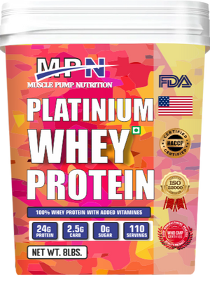 PLATINIUM WHEY PROTEIN 8LBS