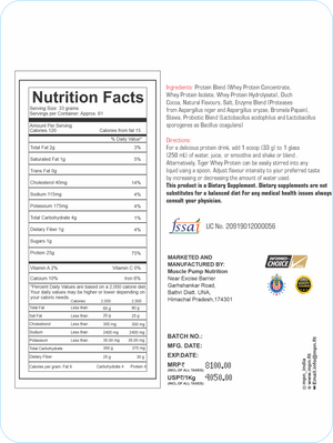 PLATINIUM SERIES 3rd DEGREE TIGER WHEY PROTEIN