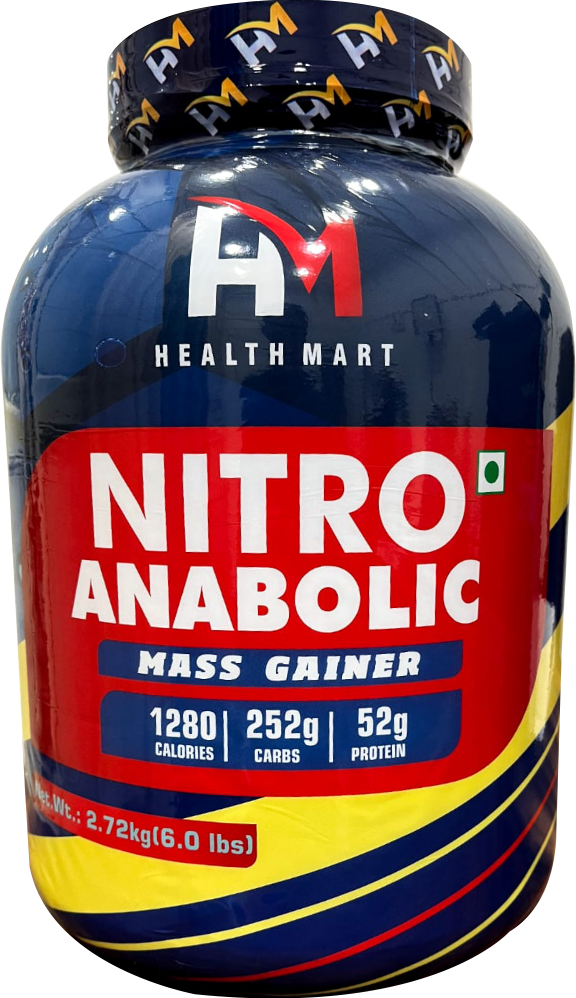 HM NITRO ANABOLIC MASS GAINER – Muscle Pump Nutritions