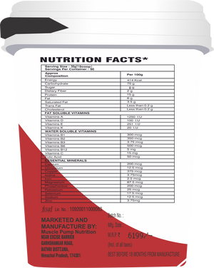 MPN INSTANT MASS GAINER 4.5KG